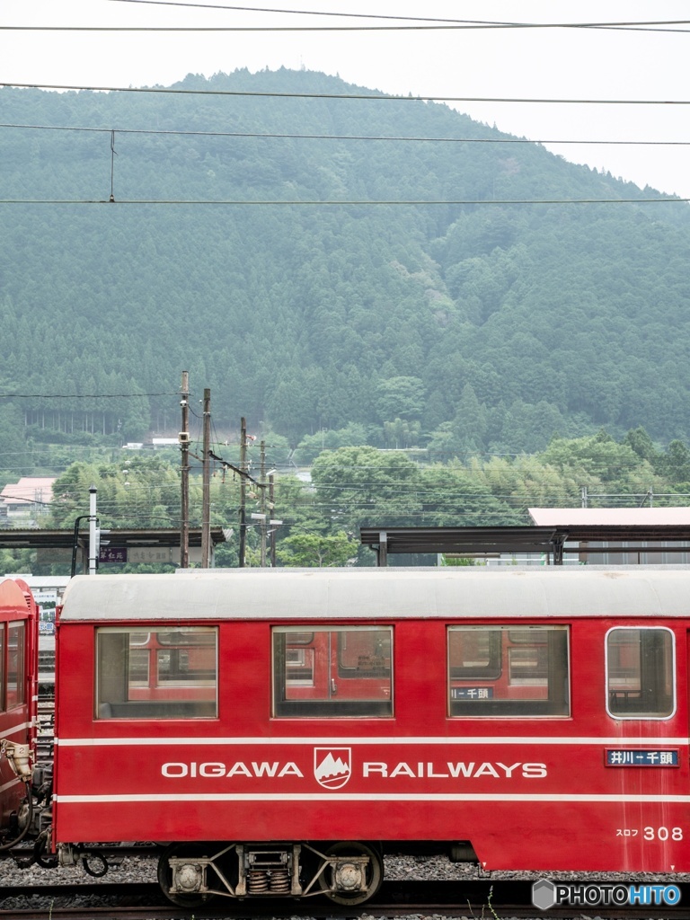 大井川鐵道千頭駅にて