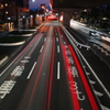 A few red lights.