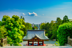 街を望む