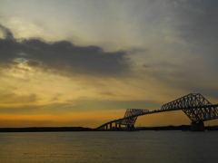 ゲートブリッジ夕景