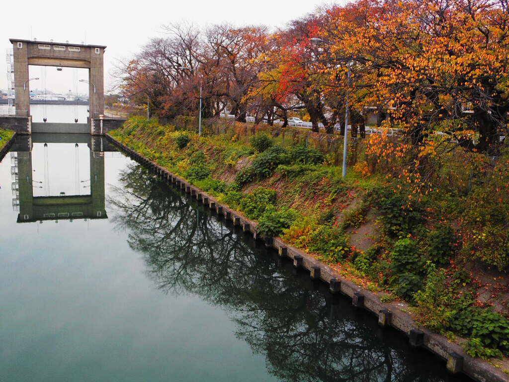 水門風景