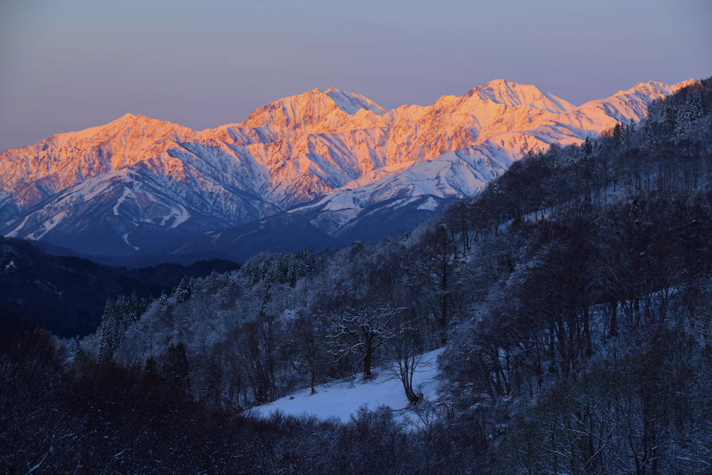 山の輝き　2019長野県鎌池周辺