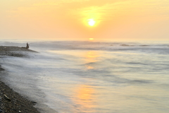 朝陽の浜波 【撮出し】