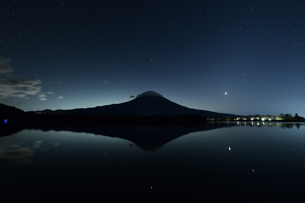 星空のもとで