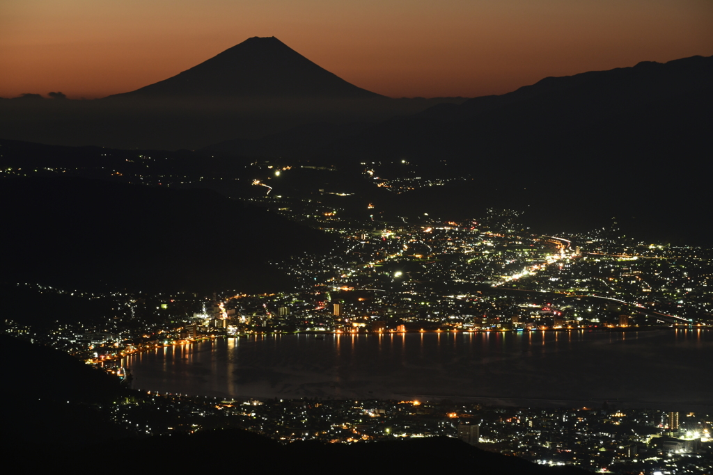 夜明けの街灯りⅡ