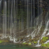 絹の水滝