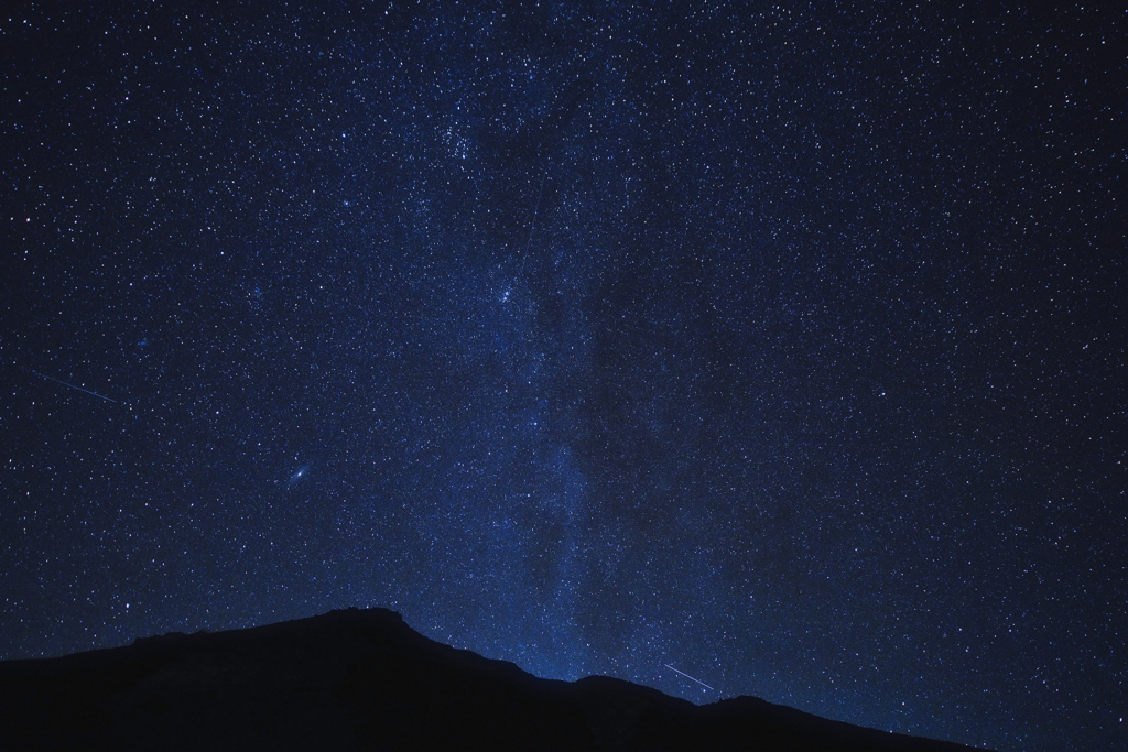 天星の夜空