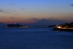 稲村ケ崎の富士