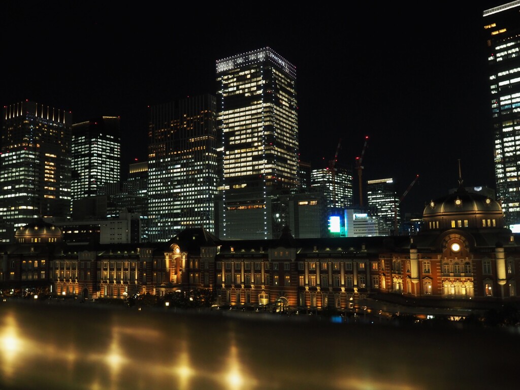 夜の東京駅③