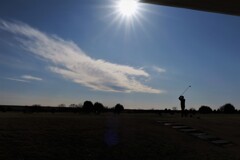 やはり、ここも閑散と！