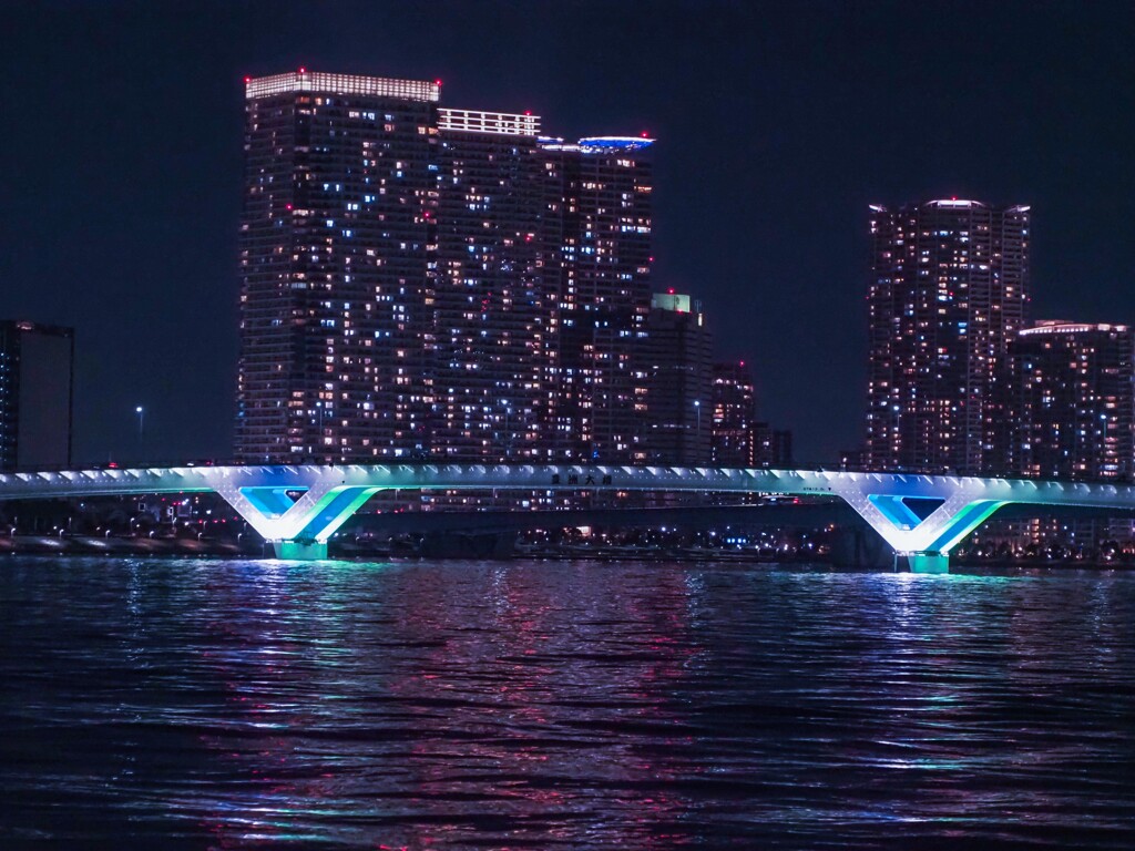 湾岸エリアの夕景☆