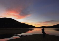 湯の湖の朝焼け・・・プラスα