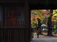 ちょっとお参りしとこー