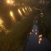 松戸宿・坂川  献灯まつり①