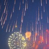 花火が降って来たーー