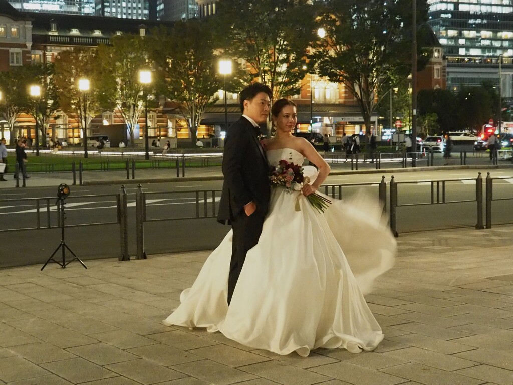 夜の東京駅②