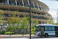 今日の国立競技場