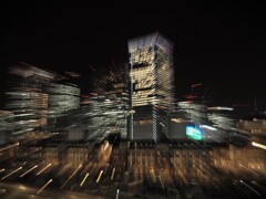 夜の東京駅①