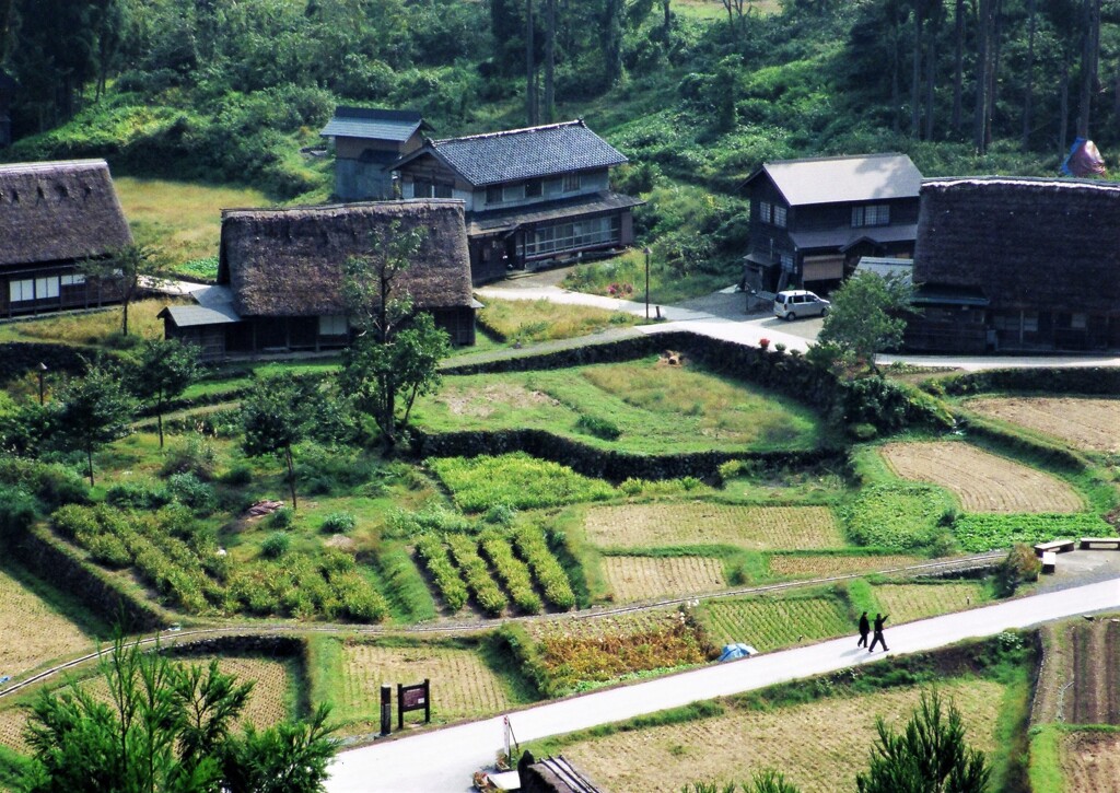 世界遺産・五箇山集落