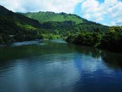 只見川の初夏