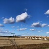 冬空に 夏雲⁈