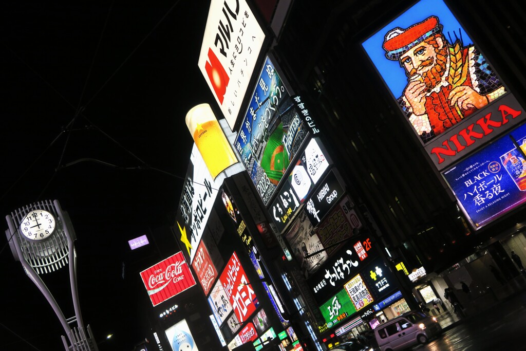 夜の街・札幌