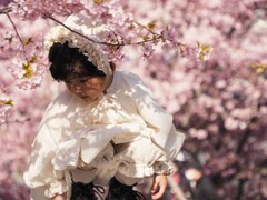 満開の桜の下で❣