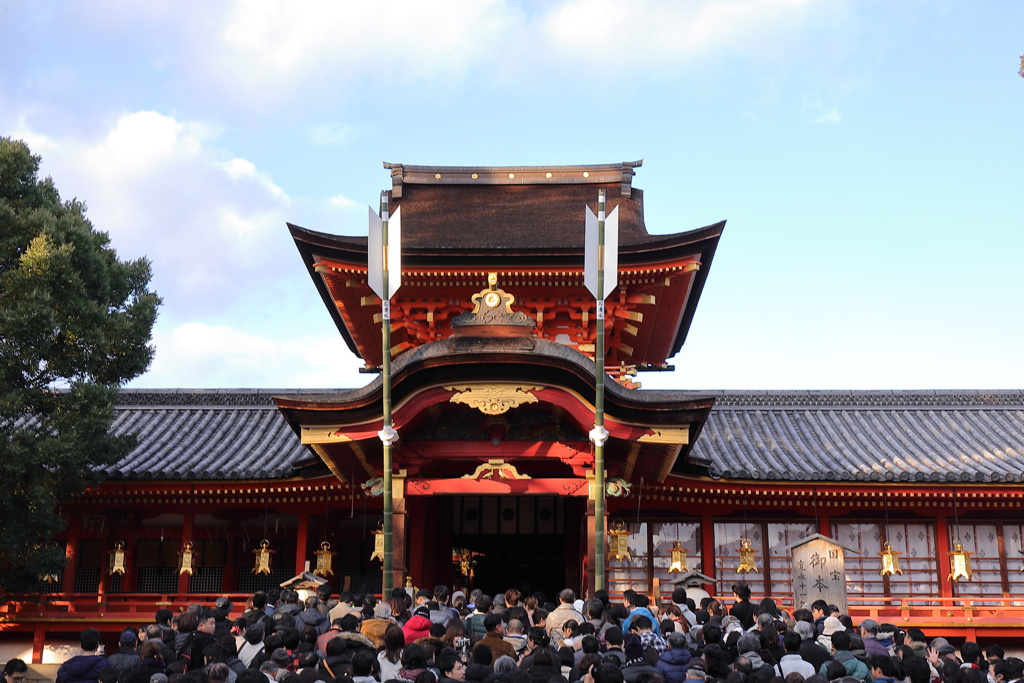 石清水八幡宮初詣の思い出いろいろ