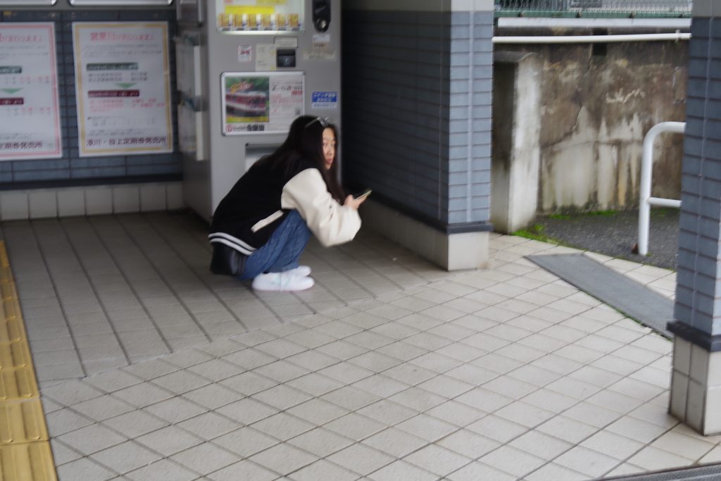 ピンボケな人