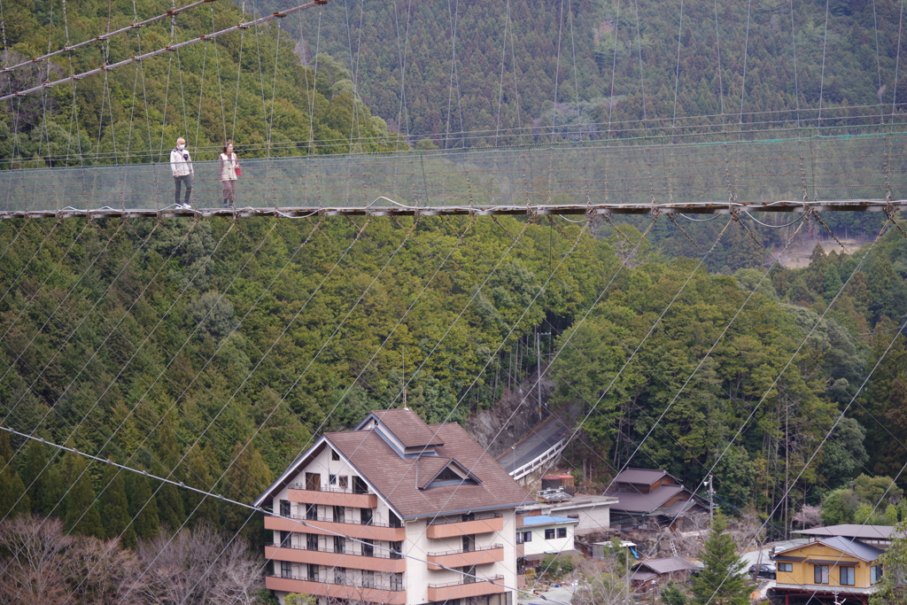 十津川な吊橋