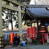 神社の境内景色