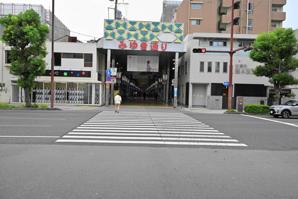 横断歩道な風景