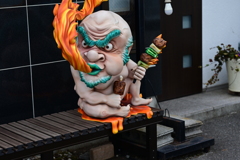 福崎町な妖怪像