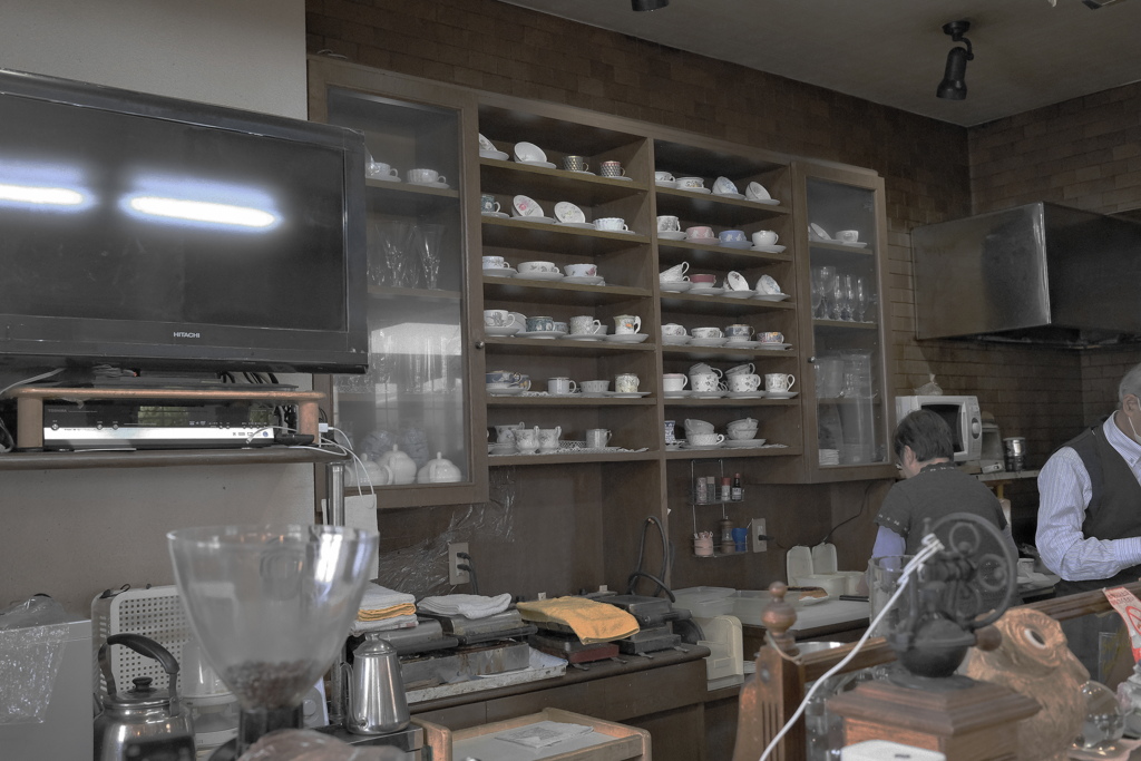 時代を感じる　軽食喫茶