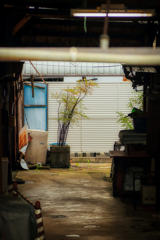 納屋の一幅
