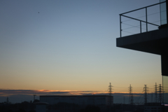 2025ーとある病院の朝-東の空