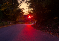 2025-今日の夕陽はマジ赤だった件