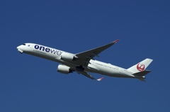 JAL A350-900 JA15XJ ワンワールド