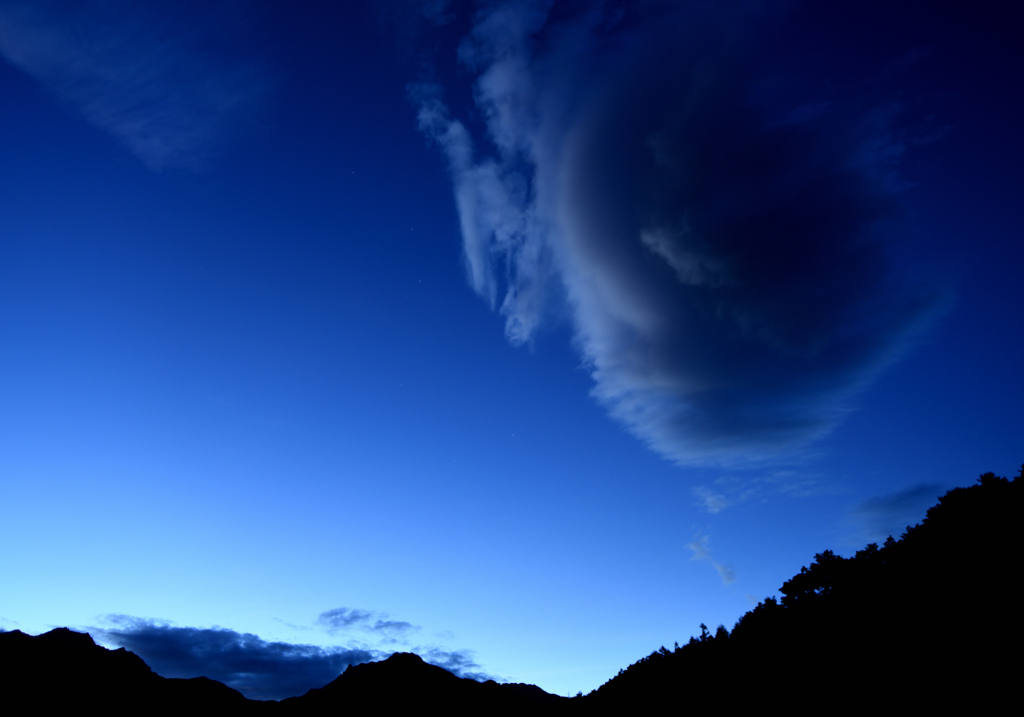 あの雲の中にラピュタが・・・