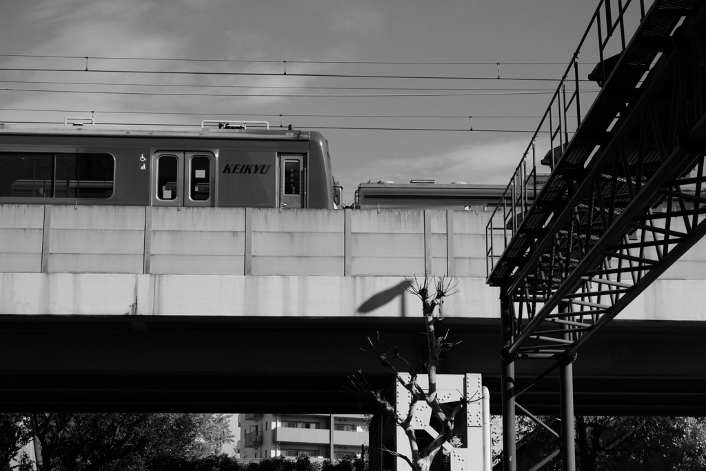 電車の行く