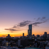 大阪2019年没の日の出