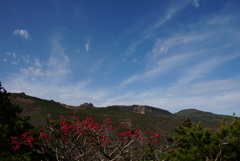 安達太良山遠景