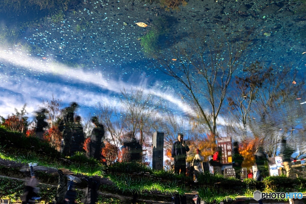 星降る忍野