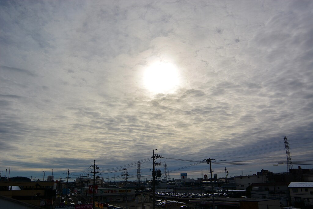 今日も奇妙な雲です！