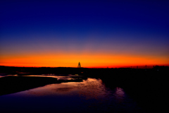 本日の朝焼け！　12/29