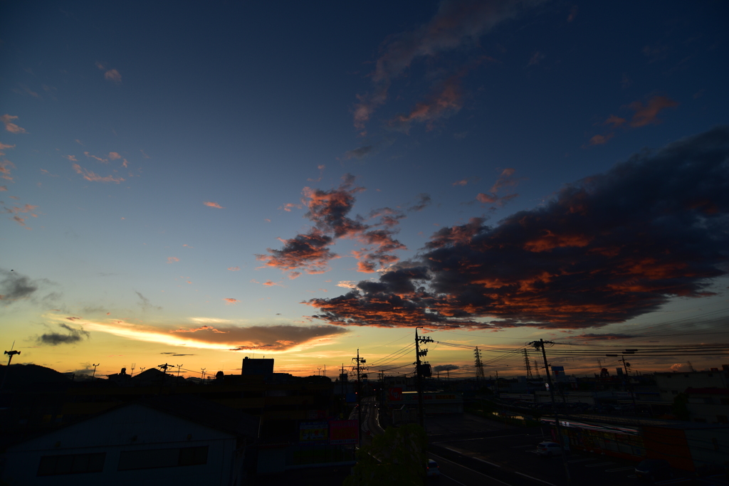 本日の朝焼け！2　9/10