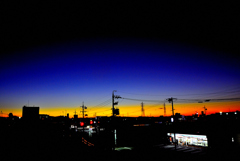 本日の朝焼け！　2　12/9