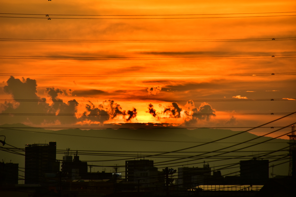 夕焼け1　7/27