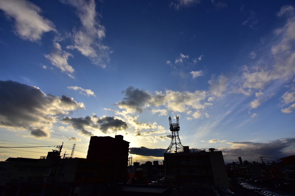 夕暮れ前！　2/4