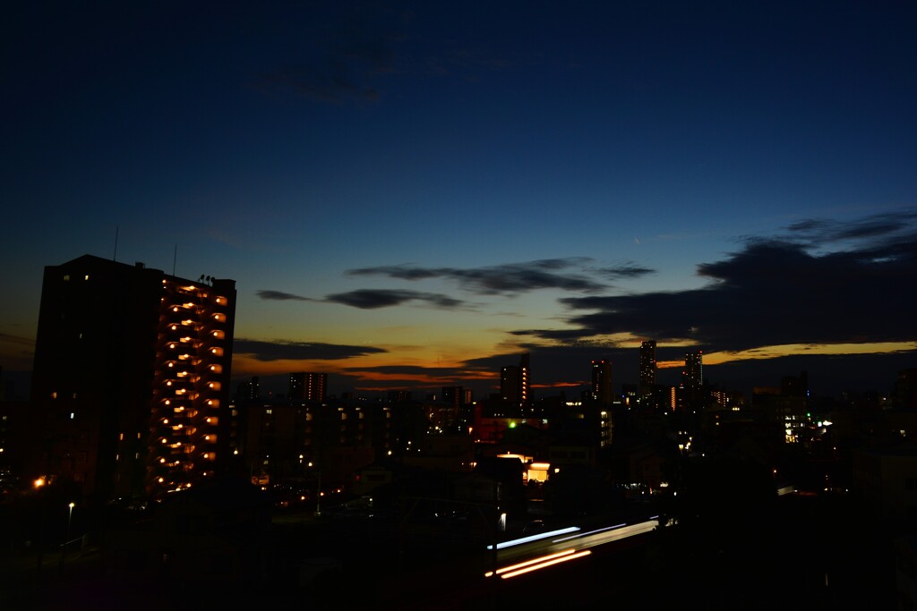 岐阜市の夕焼け！　9/25